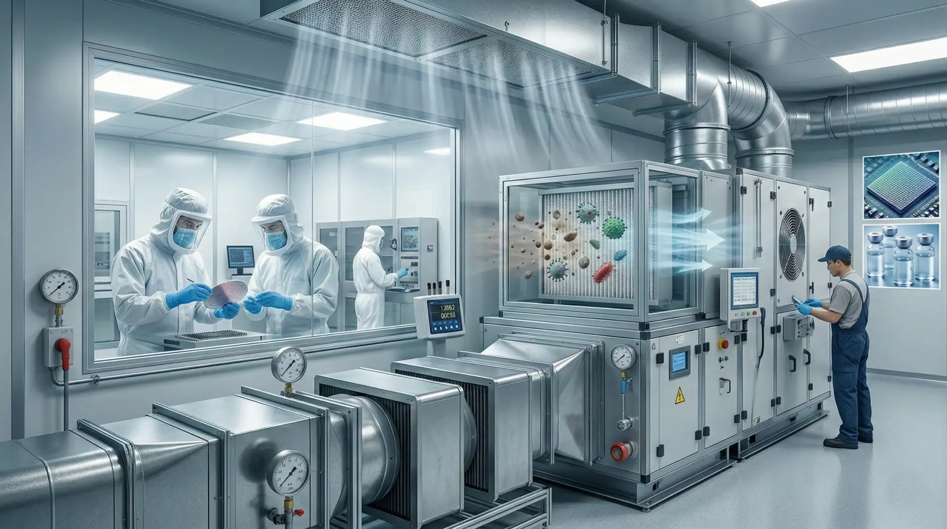Cleanroom HVAC systems